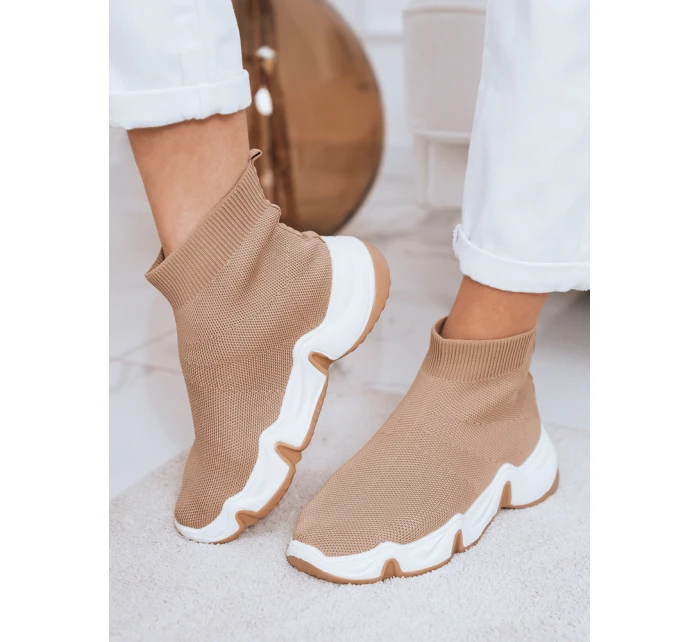 Dámské boty khaki Dstreet model 21964480 - FashionStreet Dámské boty khaki Dstreet model 21964480 - FashionStreet