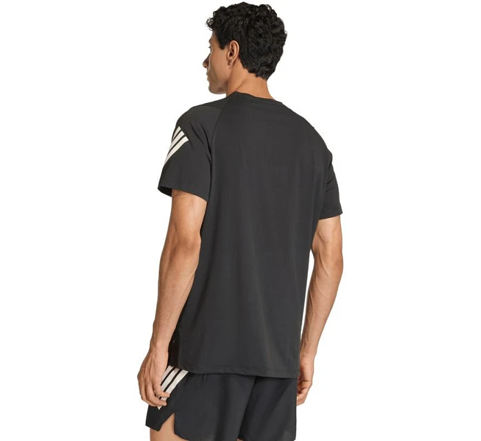 Pánske bežecké tričko adidas ADI365 Running Climacool Iconic T-shirt black JZ7694 pánske