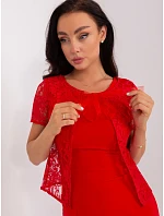 Šaty LK SK 509284 1.80 červená Šaty LK SK 509284 1.80 červená