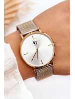 Dámske hodinky GG Luxe Silver Gold Fiber