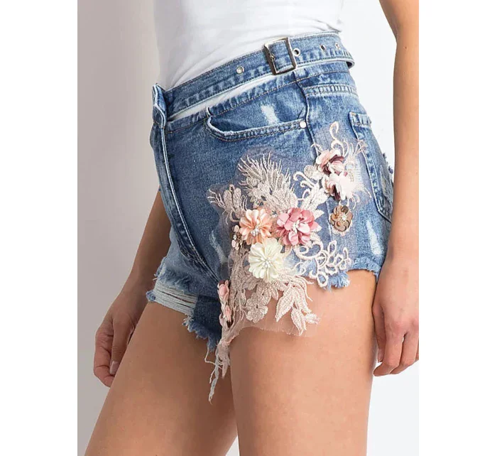 Šortky JMP SN 038.34P modrá - FPrice Šortky JMP SN 038.34P modrá - FPrice