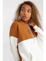 Dámska mikina Model AP-BL-AP-3001.98P Light Brown - Rue Paris