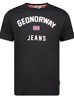 Geografické Nórsko Jassier 254 M SY1361H/GN-Black Tričko