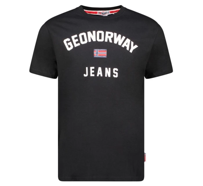 Geografické Nórsko Jassier 254 M SY1361H/GN-Black Tričko