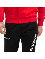 Givova Tuta tepláková súprava Givova One M TT012 1210 červená/čierna