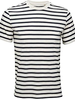 Unisexové bio tričko SOL'S Legend IC 25.3981, farba off white/navy