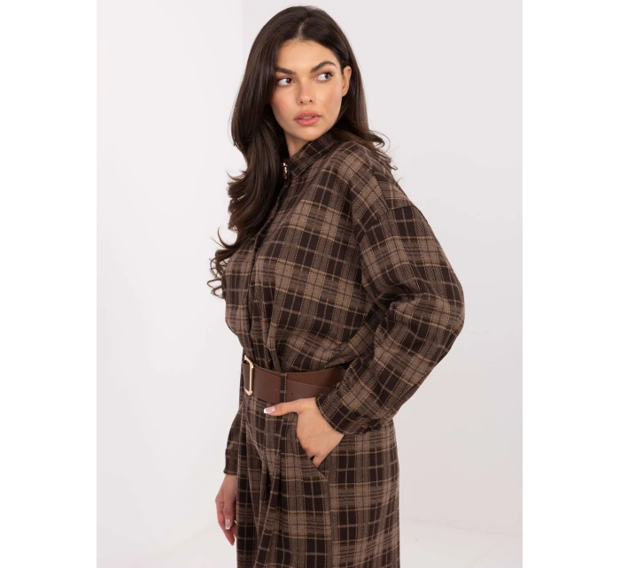 Košeľa IT KS 21638.02 hnedá Košeľa IT KS 21638.02 hnedá