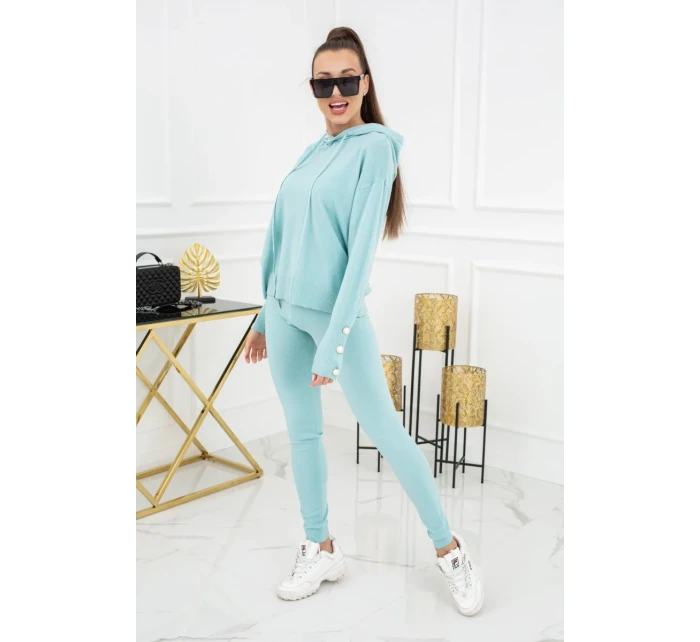 Kim Pearl pletená souprava Mint  model 17566859 - Vittoria Ventini