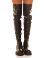 Sexy Musthave flat Overknee Boots