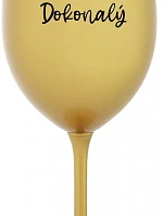 Mr. Perfect - zlatý pohár na víno 350 ml