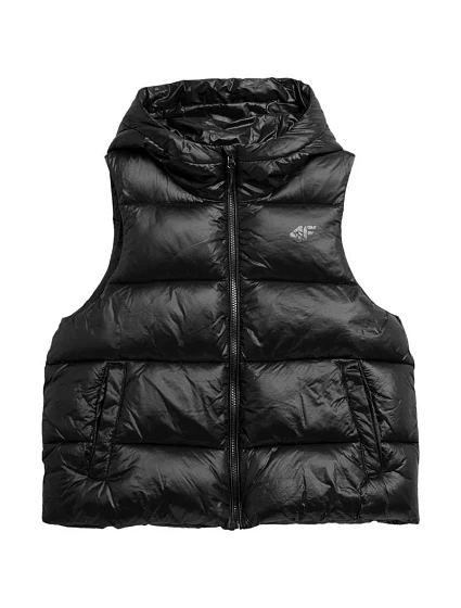 Dámská péřová vesta W SS23TDJA 20S černá  model 18614644 - 4F