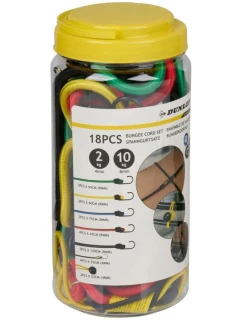 GUMOVÉ POPRUHY NA UPEVNENIE HÁČIKOV NA BATOŽINU 18KS DUNLOP