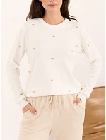 Sweter IR SW model 22400964 ecru - FPrice Sweter IR SW model 22400964 ecru - FPrice