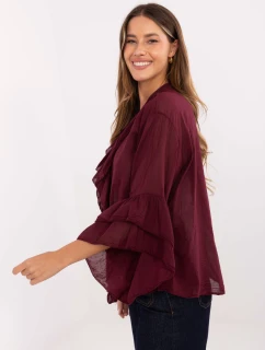 MI košeľa KS 92330.07 bordová