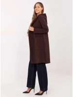 Kabát MJ SK H5031.93 tmavohnedý