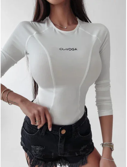 Dámske body 277014 ecru - Ola Voga Dámske body 277014 ecru - Ola Voga