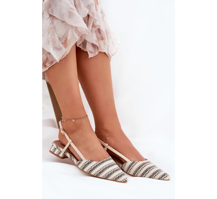 Dámské Baletky béžové model 21908479 - MARKIZ