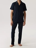 Pánske pyžamo na zips BNMP-002 kr/r - Atlantic