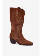 Topánky na podpätku model 223007 Krok vo veľkom štýle