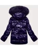 PIKOWANA KURTKA DAMSKA GRANATOWA model 21242218 - Libland