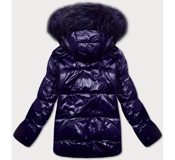 PIKOWANA KURTKA DAMSKA GRANATOWA model 21242218 - Libland