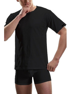 Pánske tričko 202 Authentic new black plus - CORNETTE