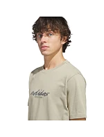 Pánské tričko Color Graphic Tshirt beige pánské model 22062856 - ADIDAS