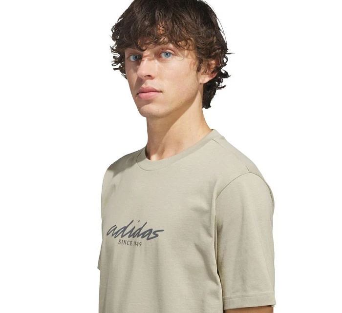 Pánské tričko Color Graphic Tshirt beige pánské model 22062856 - ADIDAS