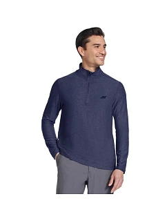 Skechers GoDri All Day 1/4 Zip LT71-NVY tmavě modré M