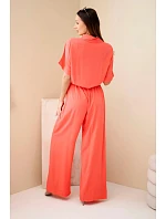 Dámský viskózový komplet se širokými kalhotami model 22185777 - K-Fashion