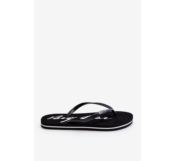 Dámské lehké žabky Big Star model 21610792 Černá - Big Star Shoes Dámské lehké žabky Big Star model 21610792 Černá - Big Star Shoes