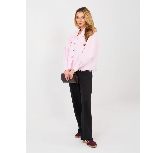 IT KR bunda FL10001.54 svetlo ružová