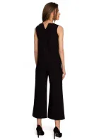 S257 Blúzka bez rukávov - čierna