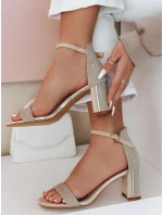Dámske sandále SOFHEELS khaki stiletto FashionStreet ZY0792