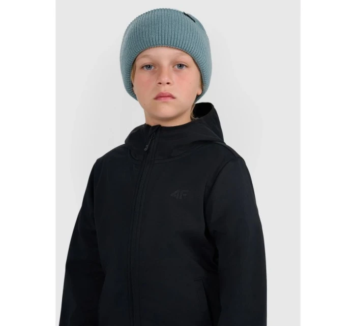 Chlapčenská vetruodolná softshellová bunda s membránou 5000 4F 4FJRAW25TSOFM516-20S Chlapčenská vetruodolná softshellová bunda s membránou 5000 4F 4FJRAW25TSOFM516-20S
