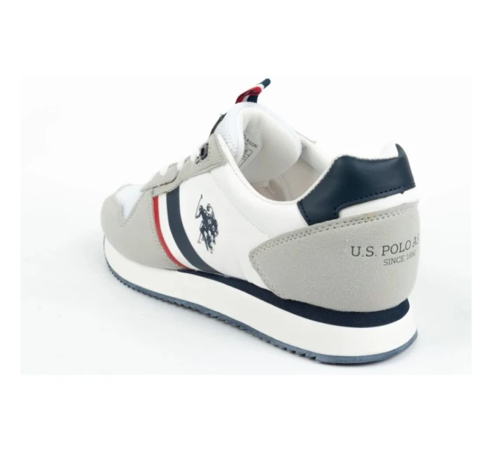U.S. Polo ASSN. M NOBIL006-WHI športová obuv