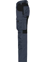 JN (94110) Pracovní strečové kalhoty "Slim carbon/black model 22532319 - Daiber JN (94110) Pracovní strečové kalhoty "Slim carbon/black model 22532319 - Daiber