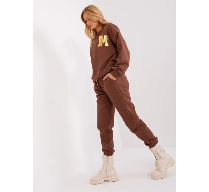 Komplet EM KMPL model 18990625 ciemny brązowy - FPrice