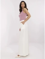 Kalhoty NM SP model 21021805 ecru - FPrice Kalhoty NM SP model 21021805 ecru - FPrice