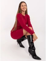 RV SK šaty A1049.99 bordová RV SK šaty A1049.99 bordová