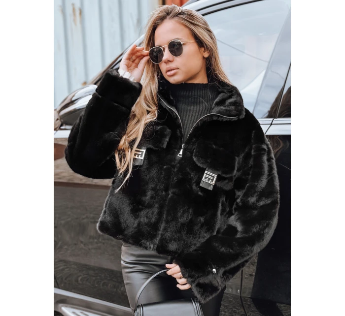 Dámské krátké černé model 21993158 - Dstreet Dámské krátké černé model 21993158 - Dstreet