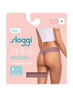 Dámske nohavičky ZERO Modal 2.0 Hipstring - CACAO - hnedé 1141 - SLOGGI