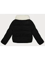 Dámska manšestrová bunda J Style Black (5M3230-392)