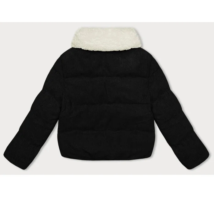 kurtka damska z czarna model 21318851 - J.STYLE kurtka damska z czarna model 21318851 - J.STYLE