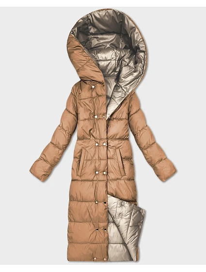 oboustranná zimní bunda v délce ke kolenům model 21479089 - MINORITY