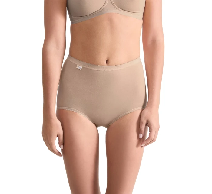 Dámske nohavičky Basic Maxi Beige 3 Pack - Sloggi Dámske nohavičky Basic Maxi Beige 3 Pack - Sloggi