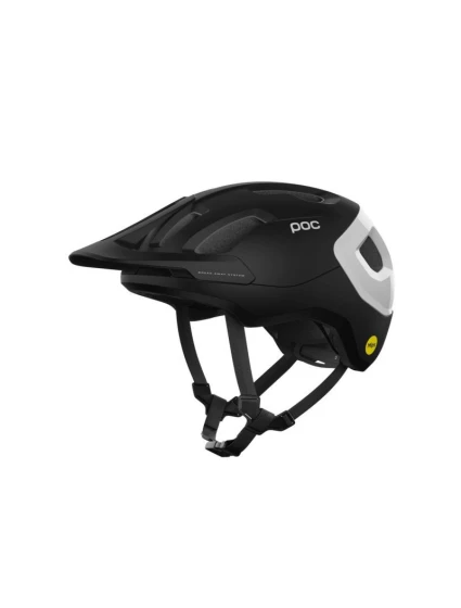 Cyklistická prilba POC Axion Race Mips čierno-biela