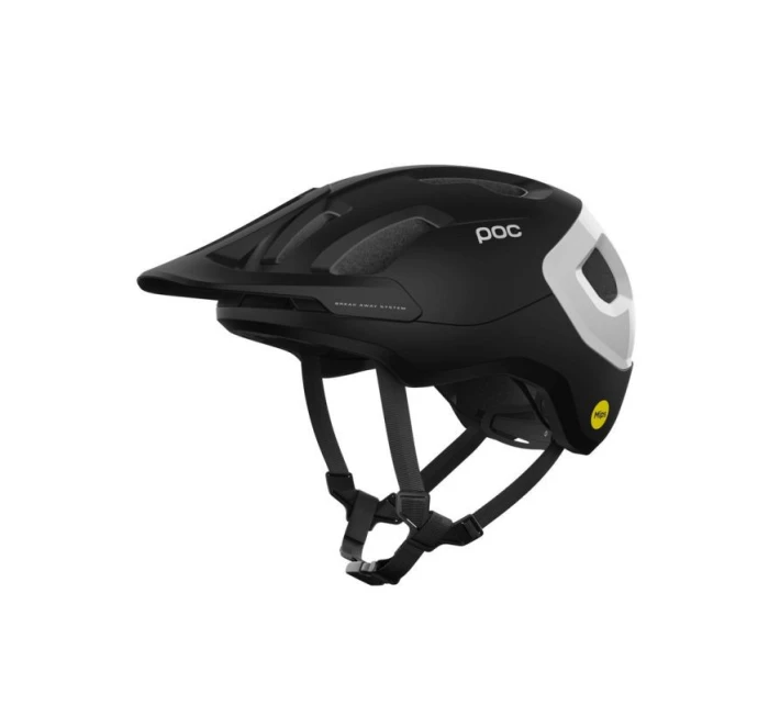 Cyklistická prilba POC Axion Race Mips čierno-biela