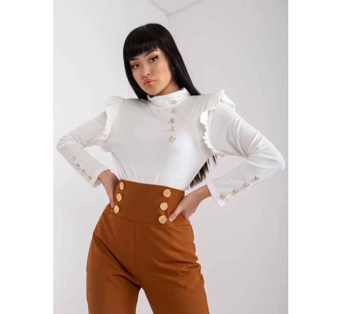 Halenka DHJ BZ model 17050062 bílá - FPrice Halenka DHJ BZ model 17050062 bílá - FPrice