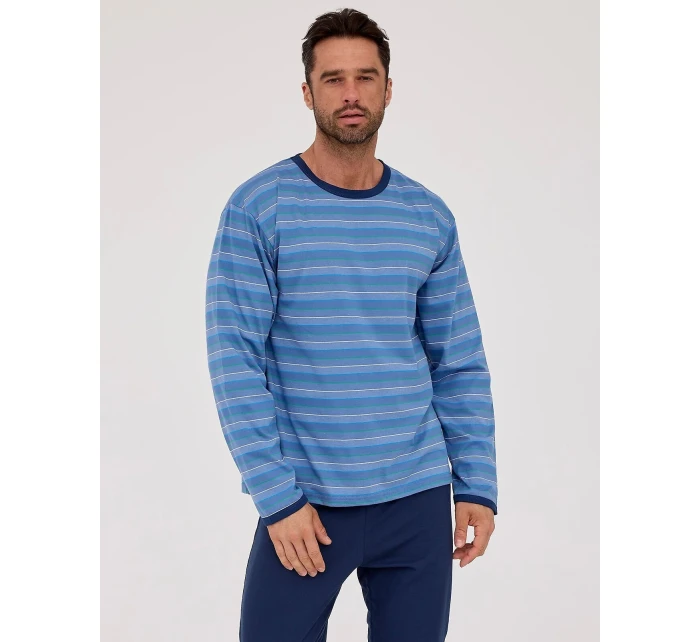 Pánské pyžamo model 20756707 dł/r 3XL5XL - Cornette Pánské pyžamo model 20756707 dł/r 3XL5XL - Cornette